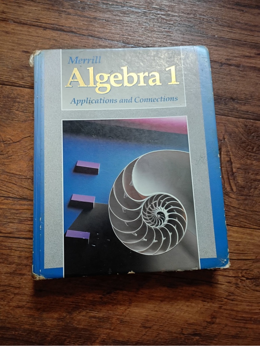 Merrill Algebra 1 Textbook - Blue Cover
